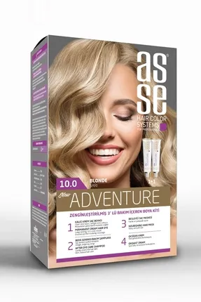 ASSE (10.0) SAÇ RENKLERİ SETİ SARI (50+50 ML)