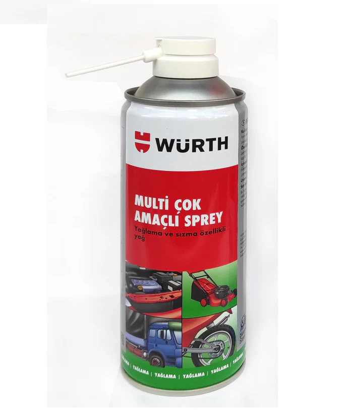 WURTH MULTI ÇOK AMAÇLI SPREY - SİLAH YAĞI - (YENİ)