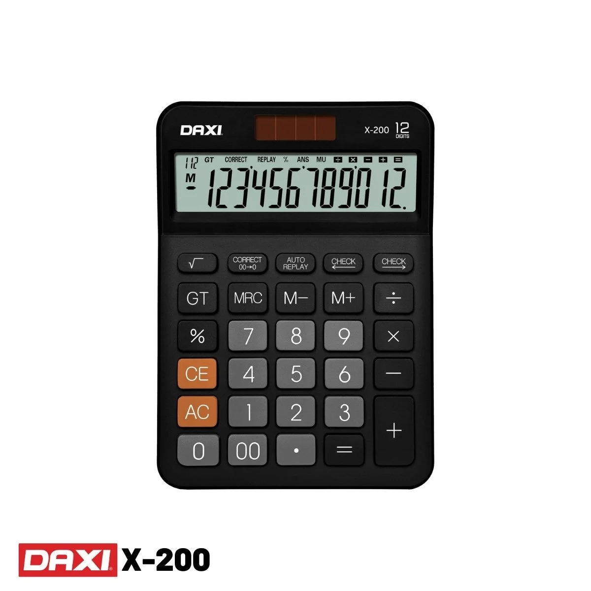 DAXİ 12 HANELİ HESAP MAKİNESİ