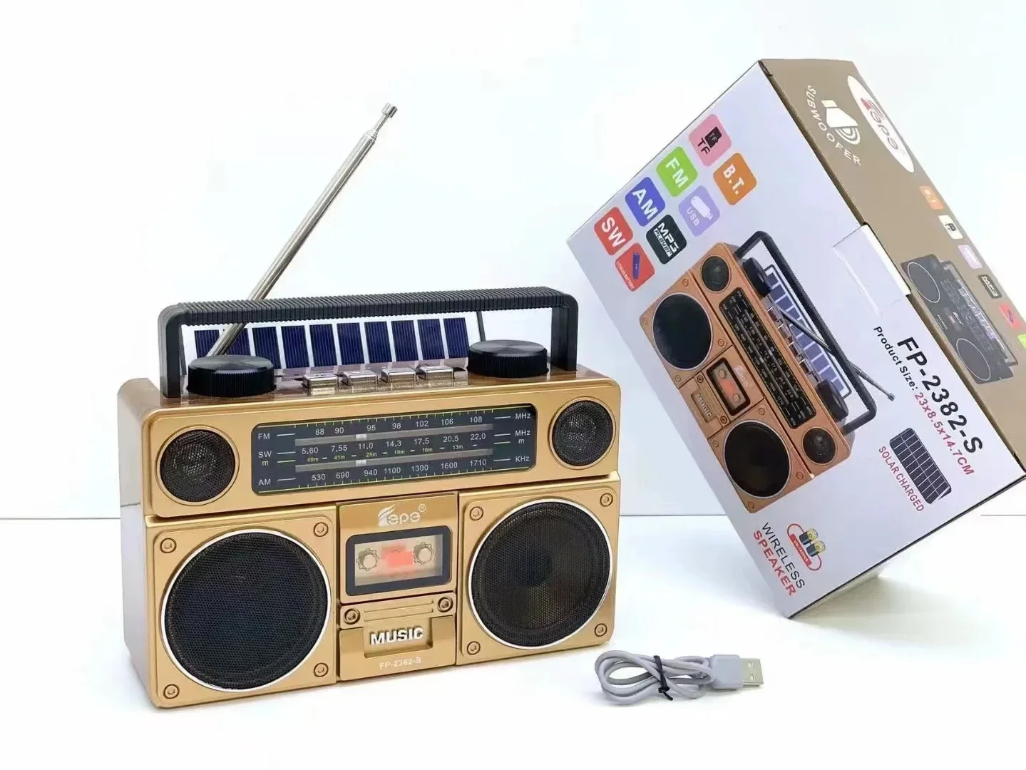 EPE FP-2382-S BT SOLAR RADYO HOPARLÖR