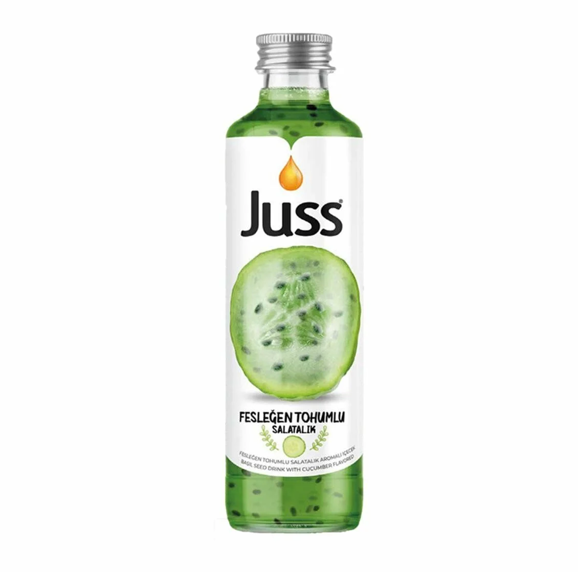 JUSS FESLEĞEN TOHUMLU COOL LİME CAM 250 ML 24 ADET