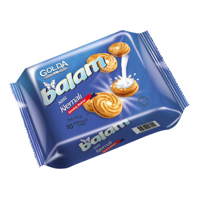 GOLDA BALAM SÜTLÜ SADE KREMALI (10*75)GR