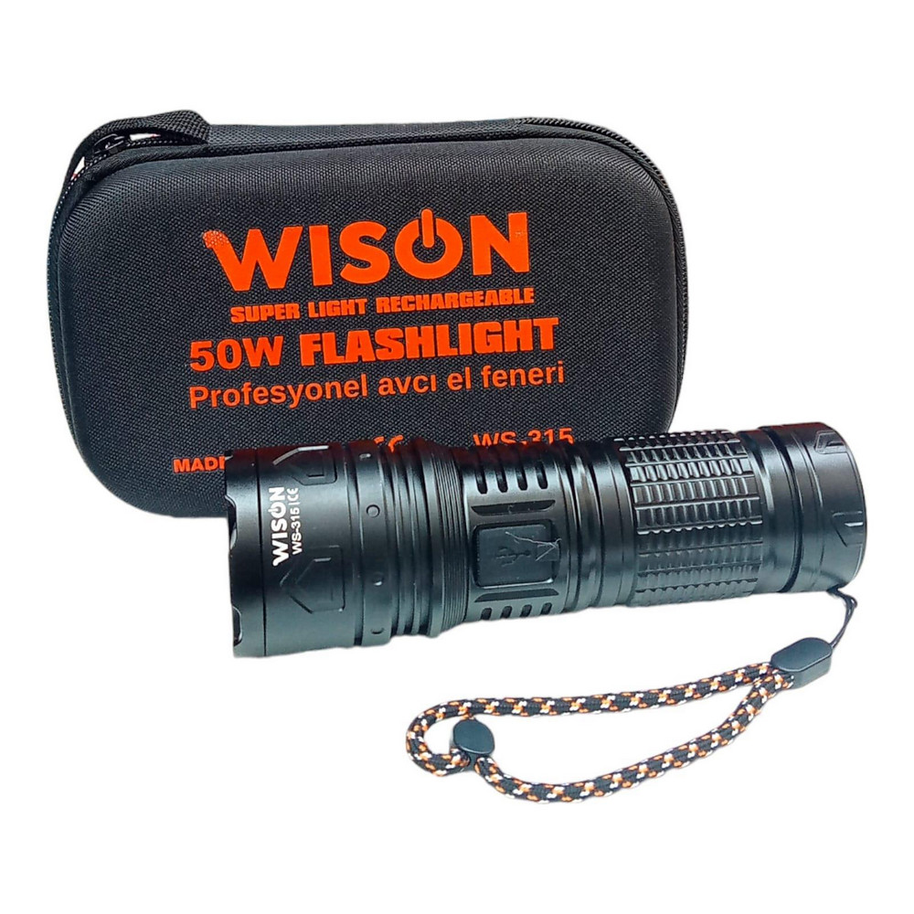 WISON WS-315/50W ŞARJLI PROF. EL FENERİ - 2800 LUM