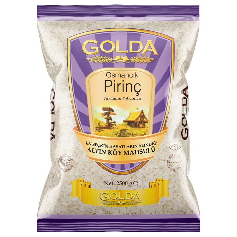 GOLDA OSMANCIK PİLAVLIK PİRİNÇ 2.5 KĞ
