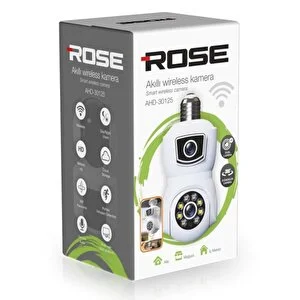 ROSE AHD 30125 AKILLI WİFİ 2 2 KAMERALI DUYLU KAMERA