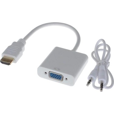 CONCORD C-554 HDMİ TO VGA  AUX DÖNÜŞTÜRÜCÜ KABLOSU